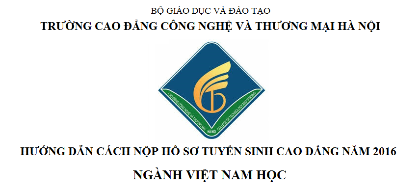 Hướng dẫn nộp hồ sơ xét tuyển Cao đẳng Hướng dẫn viên du lịch 2016