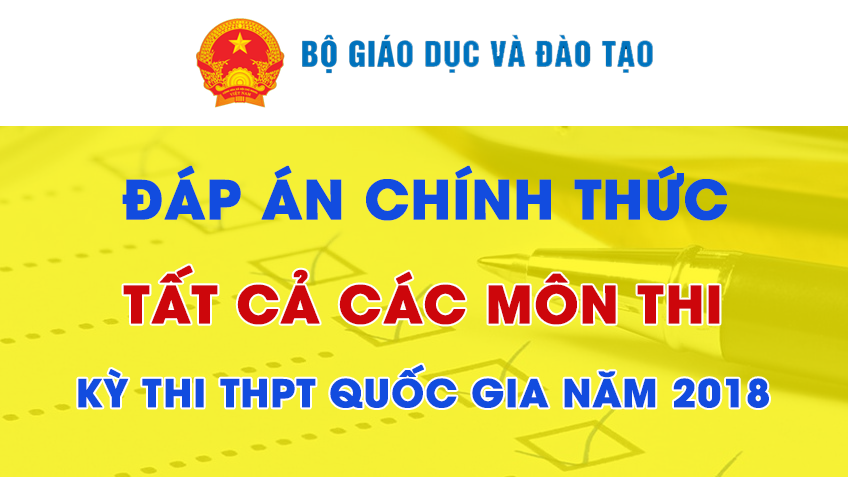 Đáp án chính thức