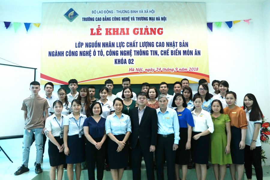 Lễ Khai Giảng Lớp Nguồn Nhân Lực Chất Lượng Cao Nhật Bản Khoá 2