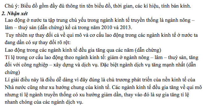 Đáp án môn Địa lý thi tốt nghiệp THPT 