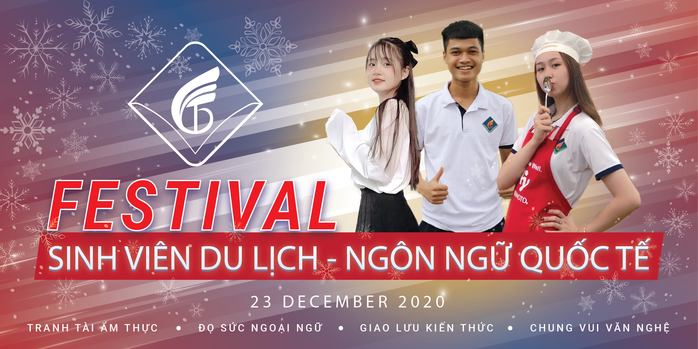 Festival sinh viên du lịch và ngôn ngữ quốc tế 2020