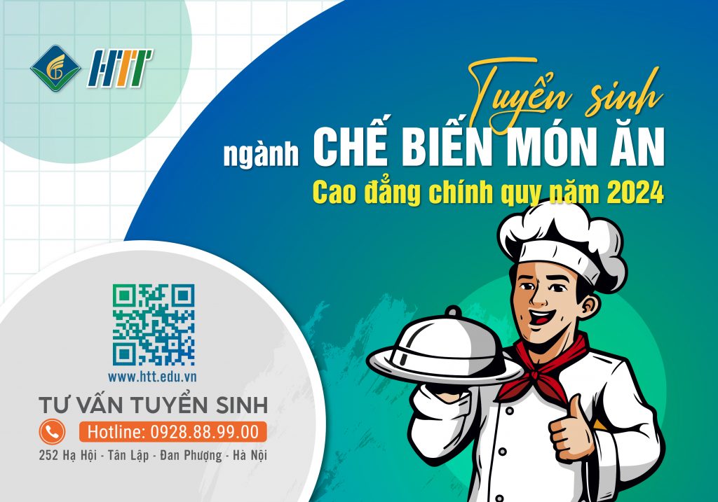 banner tuyển sinh ngành chế biến món ăn