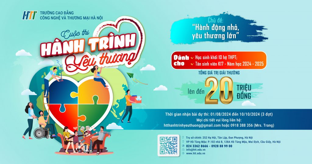 Banner cuộc thi hành trình yêu thương